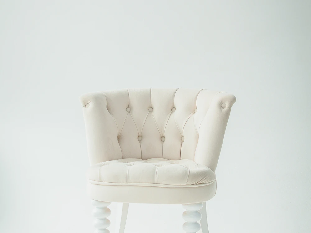 Fauteuil Wolk in gebroken wit