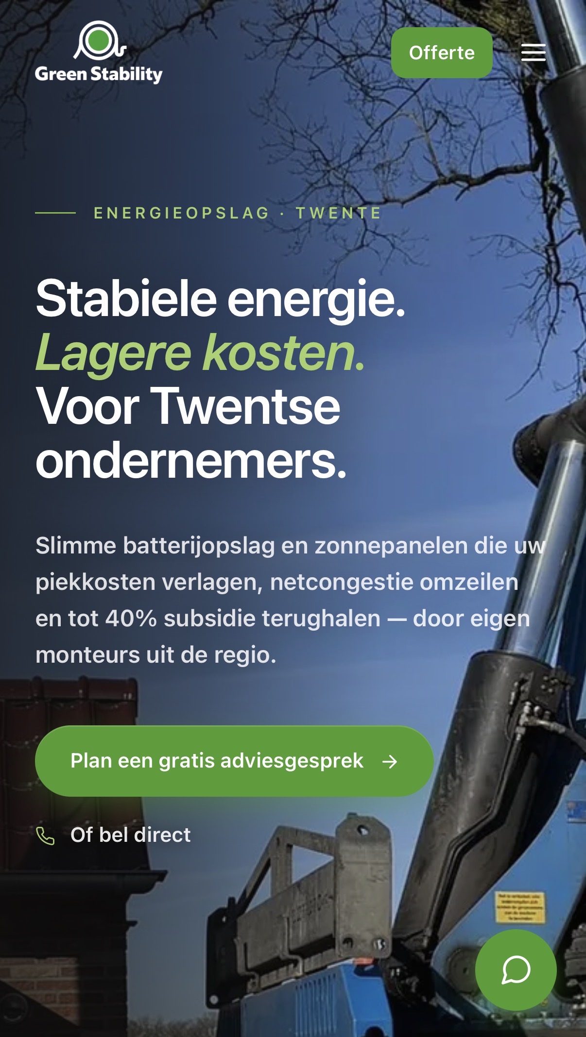 Green Stability mobile preview