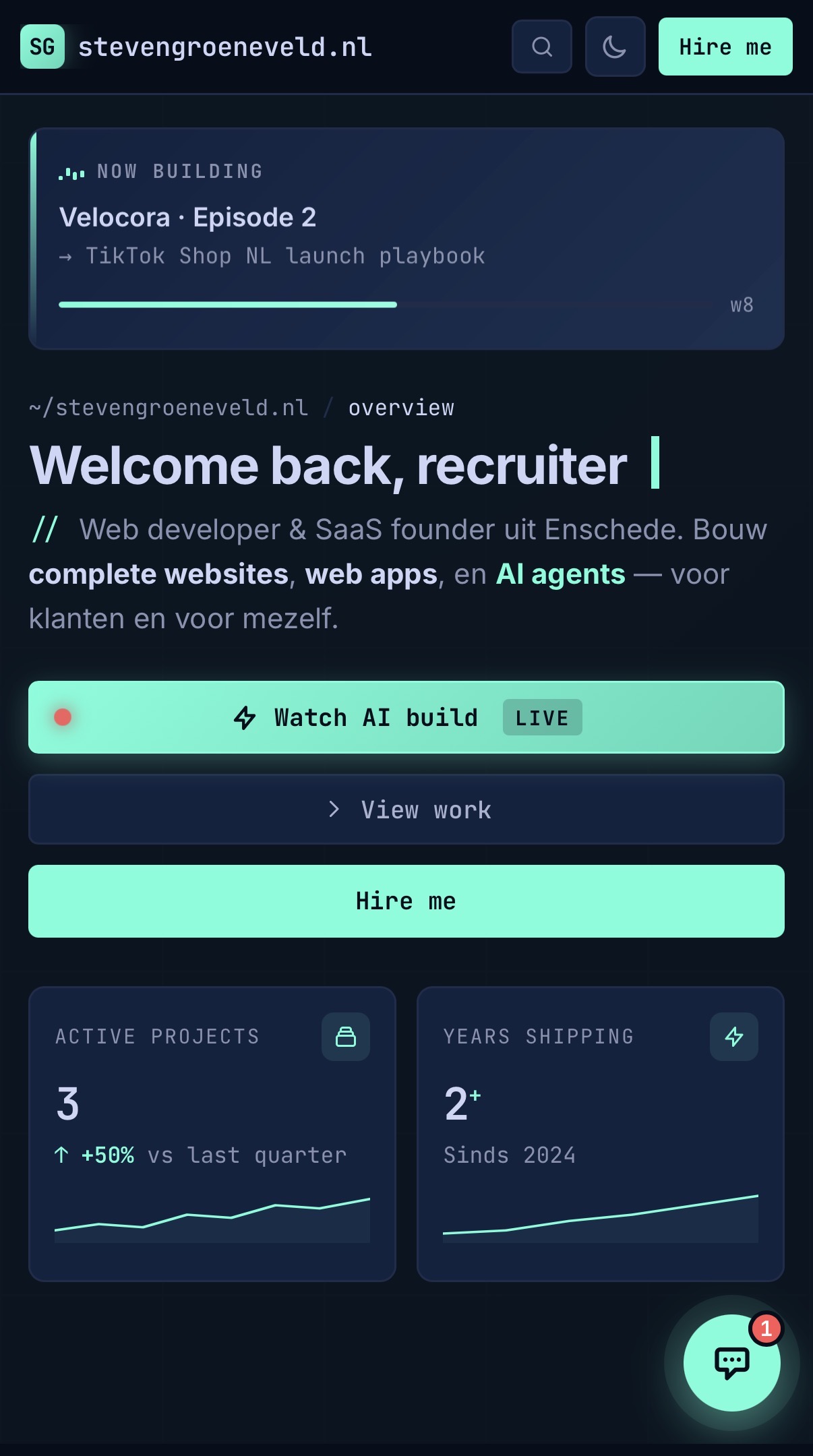 stevengroeneveld.nl mobile preview